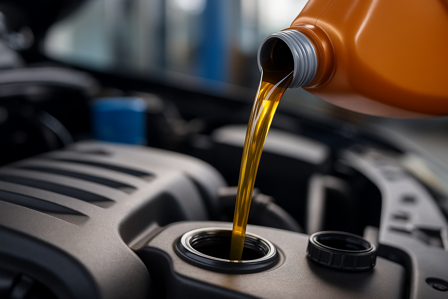 Cambio de aceite y filtro con revisión general gratuita — Autocare Service Barranquilla