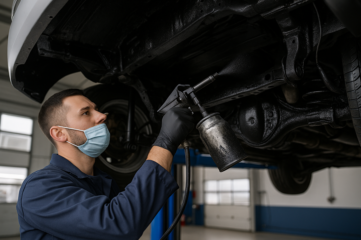Impermeabilización y protección anticorrosiva del chasis — Autocare Service Barranquilla