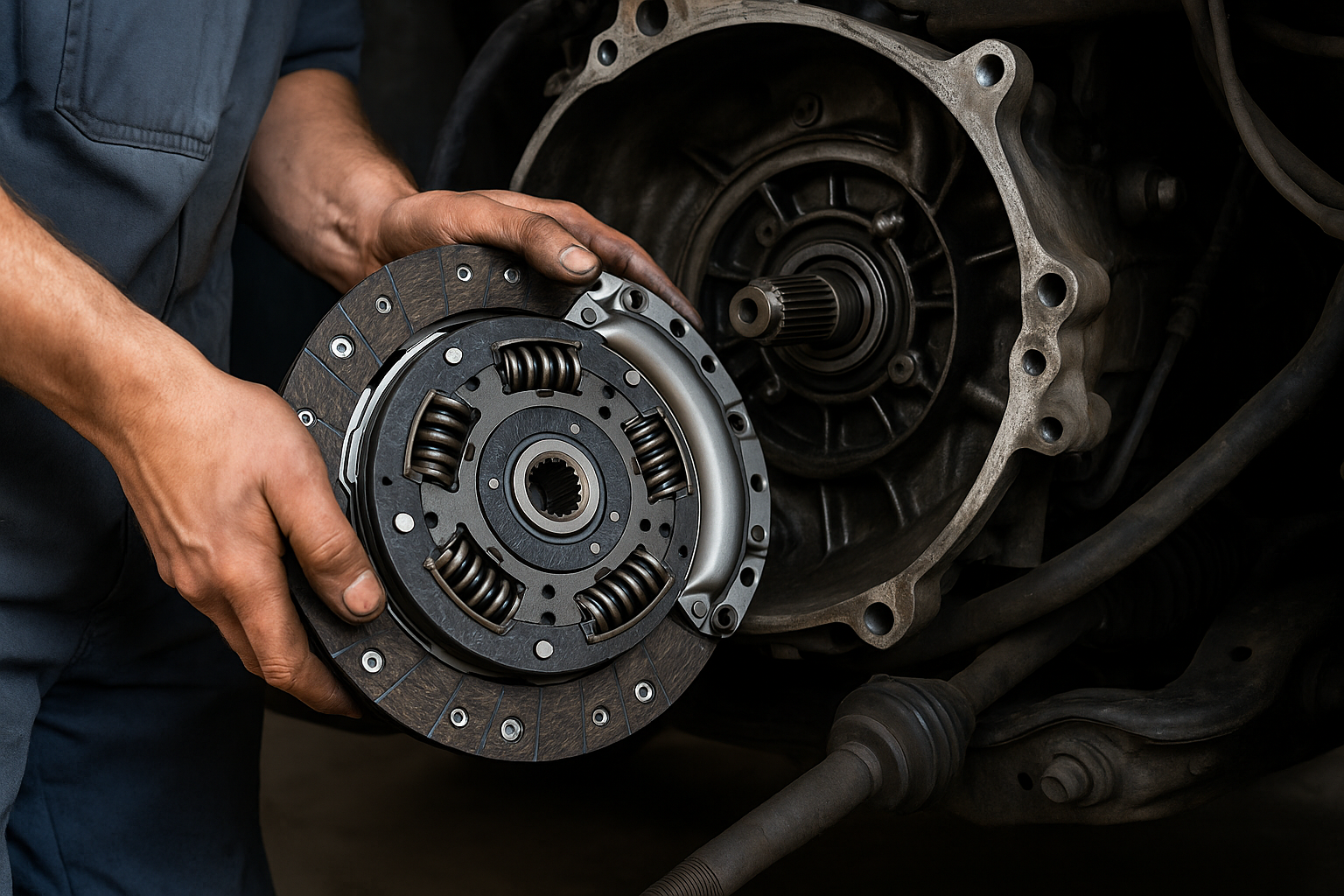 Cambio de kit de embrague completo y ajuste — Autocare Service Barranquilla